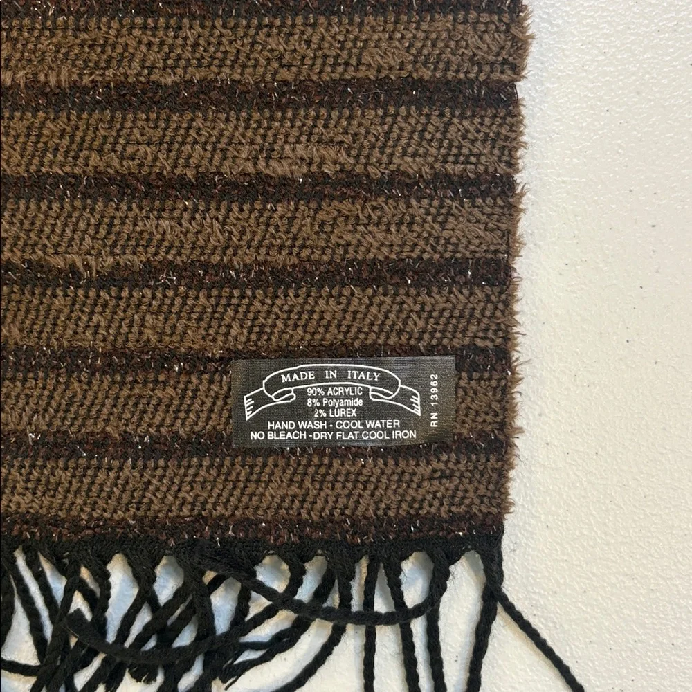 I. SHALOM & CO., INC Striped Scarf. B129